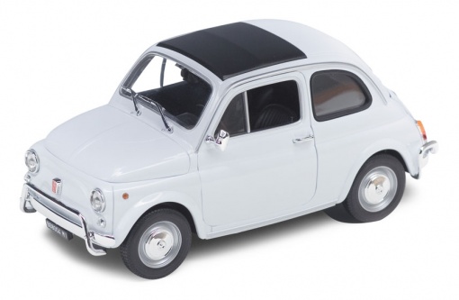 Welly 1/18 FIAT 500 1968 White